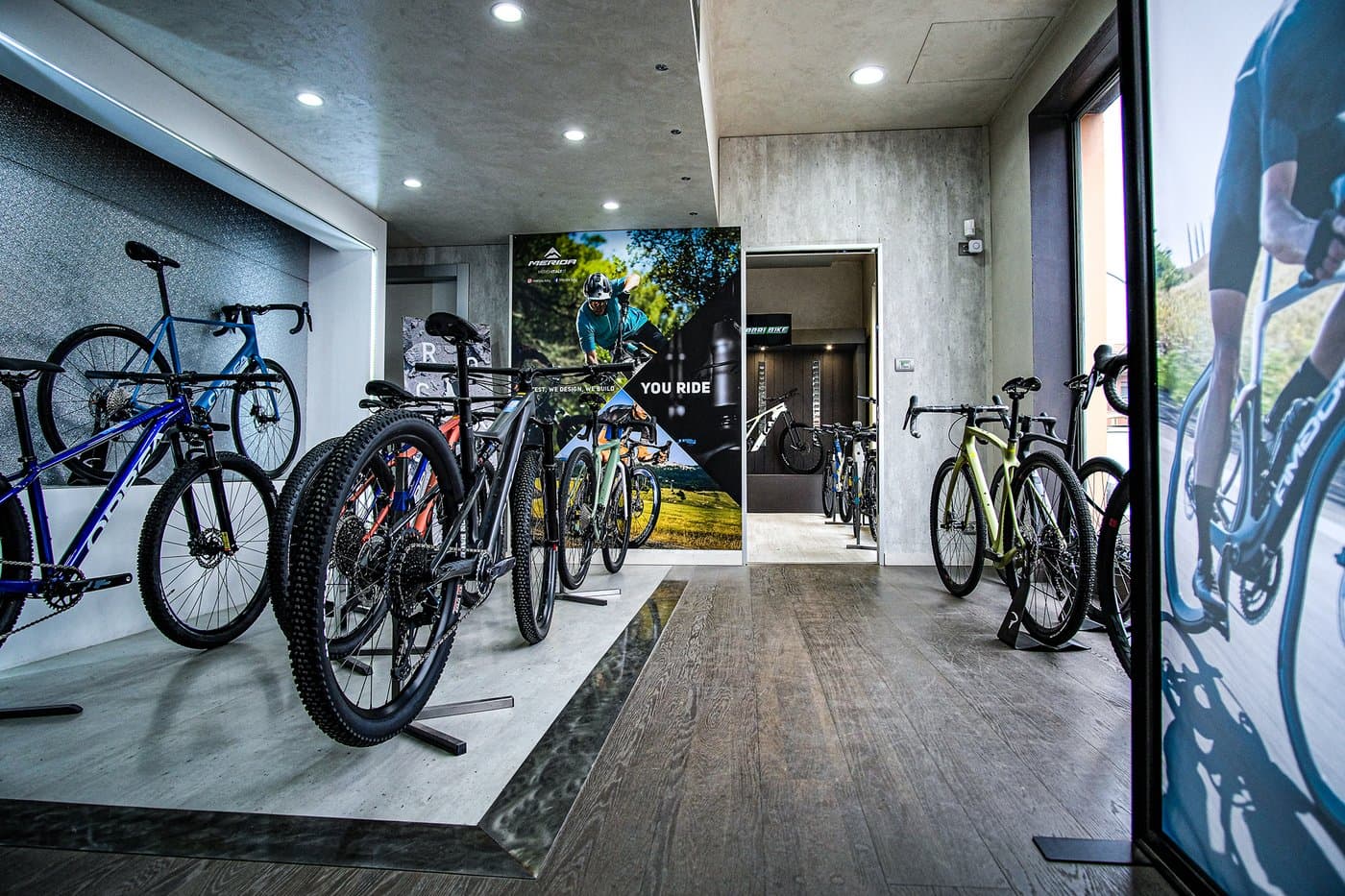 Negozio Fabri Bike — esposizione bici a Saluzzo